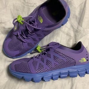 The North Face Purple and Blue Kids Sneakers